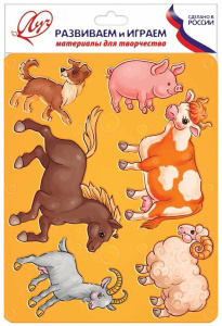 Трафарет "Домашние животные"