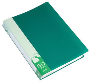 Папка файл  60лист 0.70мм зелёная
