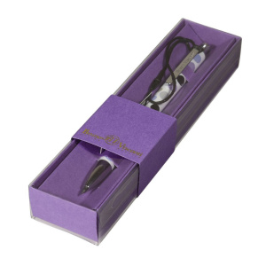 Механический карандаш в футляре "Dolce Vita. Шары" шарик., 0,7мм, металл.