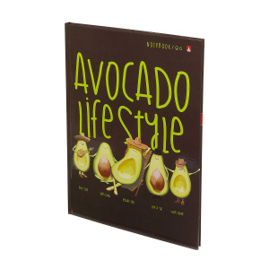 Тетрадь А4 7БЦ  80л кл. сшивка Альт "Avocado style" глянц.лам.