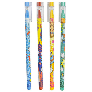 Ручка шар. MAZARI Pop art синяя, масл.осн., 0,7мм