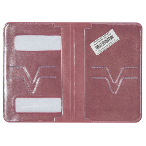 Обложка для паспорта "Флок" бархат ассорти