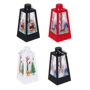 Светильник декоративный 4*9см "Фонарь" 3хAG10, 4 дизайна