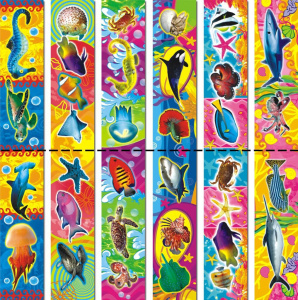 Закладка магнитная "Морские обитатели"