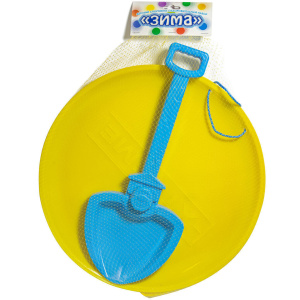 Набор ледянка + лопата "Зима" Санки "Экстрим", "Лопатка Снежная L-430 мм