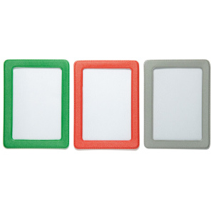 Обложка для Проездного билета, в цв.рамке 69*92мм, ПВХ