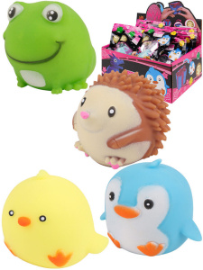 Антистресс-мялка "Зверята" 12см, ассорти