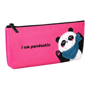 Пенал-косметичка (200*85*25) молния, кожзам "Бандана бэнд"