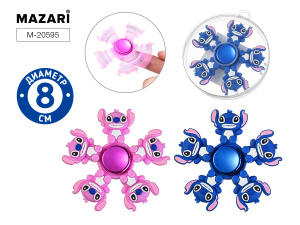 Спиннер "Ушастик" d 8см, 2 цвета