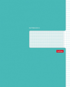 Тетрадь А5  96л кл. Hatber "ТЕТРАДЬ- Бирюза"