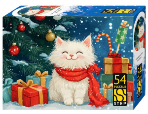 Пазлы   54 элемента  180*130мм. "Новогодние истории"
