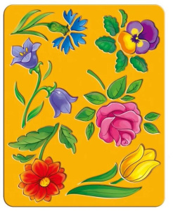 Трафарет "Цветы"