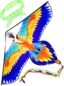 Воздушный змей "Попугай" 140*100см