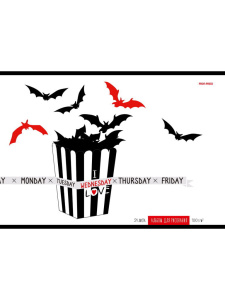 Альбом А4 24л скоба "WEDNESDAY WHITE" пл. 100гр/м