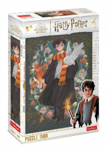 Пазлы 1500 элементов  480*670мм.  "Гарри Поттер"