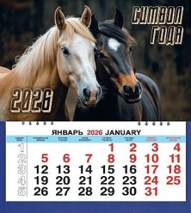 Календарь МАЛЫЙ  200*240мм на 2026г. СГ_Парочка