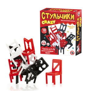 Игра настольная "Стульчики. Crazy" 8+