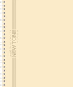 Тетрадь А5  96л кл. гребень Hatber "NEWtone PASTEL. Лунный камень" софт-тач