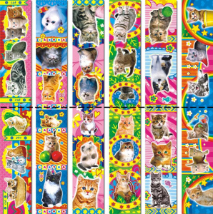 Закладка магнитная "Кошки"