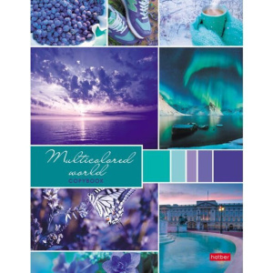 Тетрадь А5 на кольцах 160л кл.Разноцветный мир