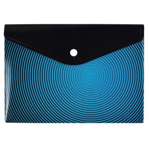 Конверт на кнопке  с рисунком 240*170мм, Геометрия