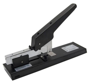 Степлер мощный SILWERHOF №23/6, 23/8, 23/10, 23/13 до 100л., чёрный, металл/пластик