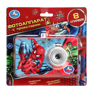 Фотоаппарат-проектор "Человек Паук", 8 слайдов