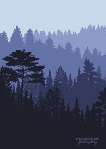 Ежедневник недат. А5 168л., интегр.обл. "Пейзаж" вырубка