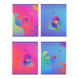 Тетрадь А5  48л ЛИН  Sunny Wind, евроспираль, белизна 100%