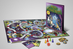 Игра с фишками. "Алиса в Стране чудес" 5+