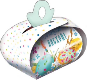 Коробочка пасхальная 99*92мм