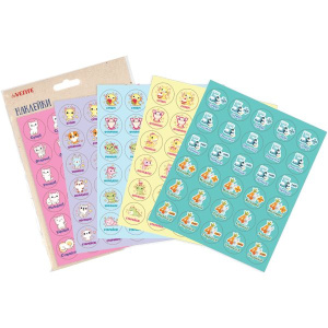 Набор наклеек-оценок "deVENTE" 5 дизайнов, 150 шт, блистер