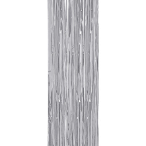 Дождик  90мм*1м, ПВХ, серебро