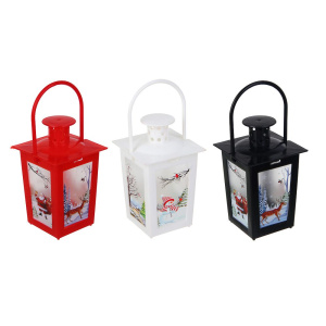 Светильник декоративный 7*11,6 см "Фонарик" LED, 3хAG10, 1 режим, 3 дизайна