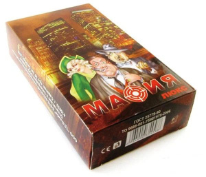 Игра настольная "Мафия ЛЮКС" большая коробка 14+