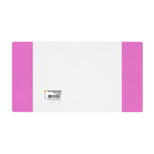 Обложка для тетрадей и дневн. (209*350) ПВХ 110мкм прозр., с красным клапаном