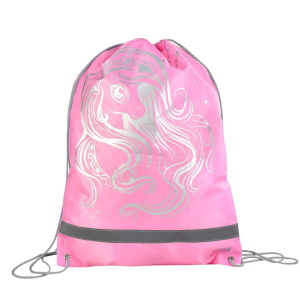 Мешок для обуви 1 отд, 360*480 светоотр. "Волшебный пони"