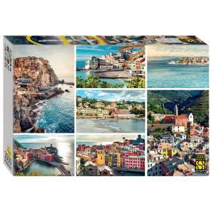 Пазлы 2000 элементов  960*680мм.  "Лигурия, Италия"