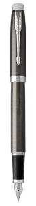 Parker IM Core Перьевая ручка  F321 Dark Espresso CT F сталь нержавеющая