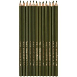 Карандаш "Сибирский Кедр", шестигранный, d=6,9мм, оливковый