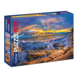 Пазлы 1500 элементов  830*580мм.  "Морской закат" Premium