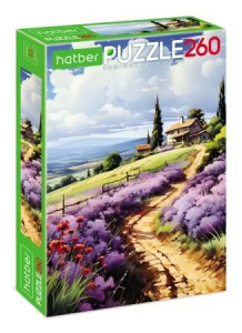 Пазлы  260 элементов  220*330мм.  "Лето в Провансе"