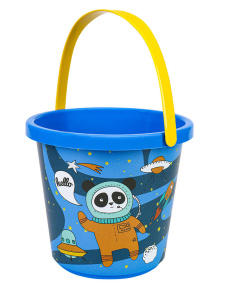 Ведро 0,85л с картинкой "Космические приключения"