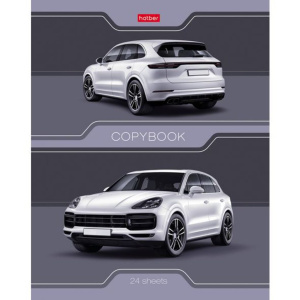 Тетрадь А5 24л кл.      "Автомобили"