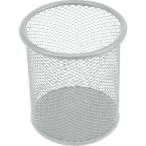 Стакан наст. "deVENTE" 8*8*10см, метал., круглый, серый