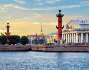 Календарь Трио  295*720мм на 2026г.  Ростральная колонна