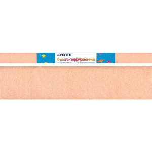 Бумага подел. 50*250 32 г/м рулон   креп кремовая