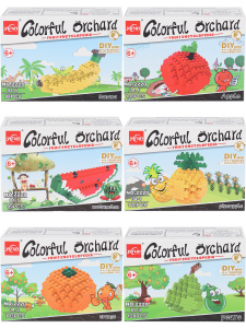 Конструктор пластм. Balody "Фрукты" ассорти