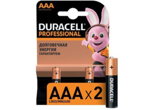 Батарейка LR-03 (ААА) DURACELL PROFESSIONAL, блистер, цена за 1 шт