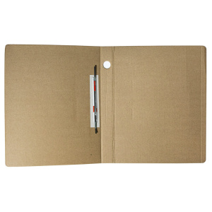 Гофроскоросшиватель А4 35мм белая/цветная упаковка, 3 шт